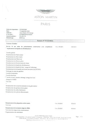 Aston Martin V8 Vantage - 2006