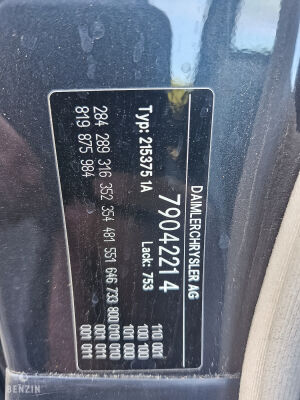 Mercedes-Benz CL500 C215 - 2000