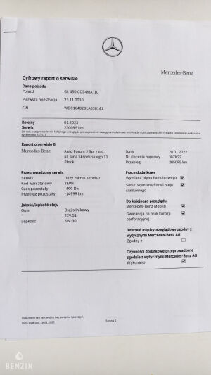 Mercedes-Benz GL450 CDI - 2010