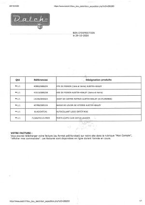 Austin-Healey 3000 MK1 BT7 - 1960