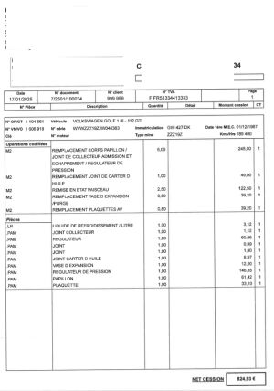 Volkswagen Golf 2 GTI - 1987