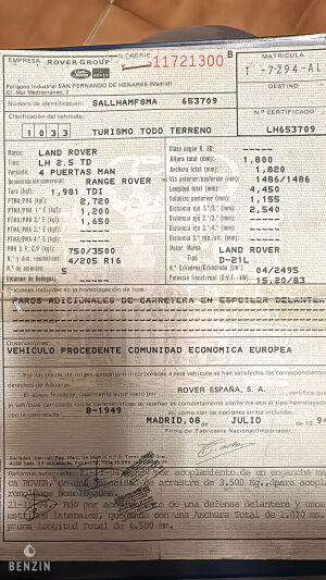 Land Rover Range Rover 300 Tdi - 1994