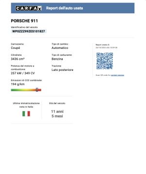 Porsche 911 type 991 Carrera - 2014