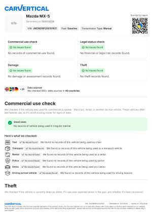 Mazda MX5 NB 1.8 - 1998