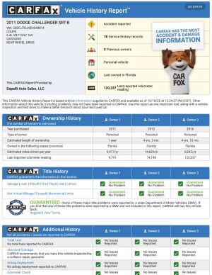 Dodge Challenger SRT8 6.4 - 2011