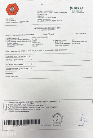 Porsche Cayman 981 PDK - 2015