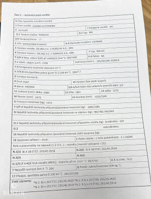 Porsche Cayman 981 PDK - 2015