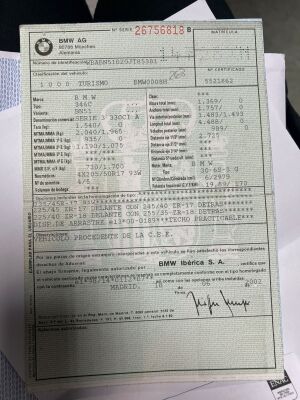 BMW 330ci e46 - 2002