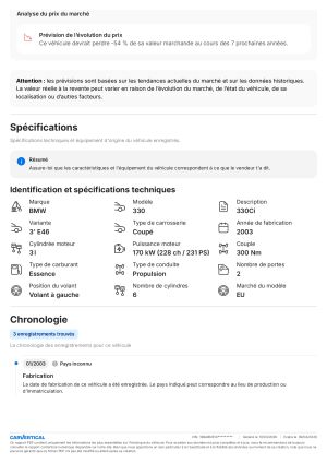 BMW 330Ci e46 G-Power - 2003