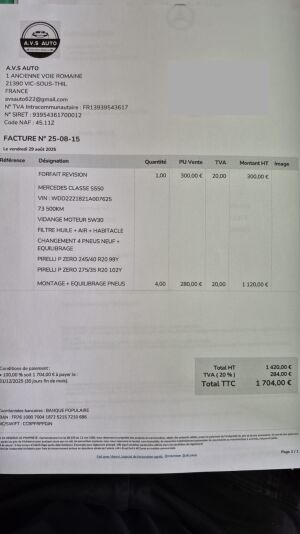 Mercedes-Benz Classe S 550 W222 - 2014