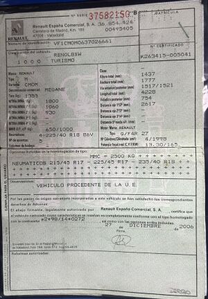 Renault Megane RS - 2007