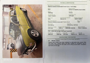 Fiat 128 Rally - 1974