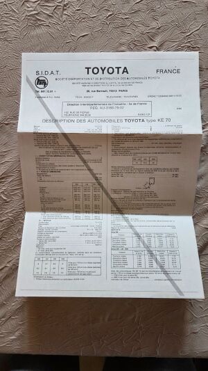 Toyota Corolla 1300 Liftback (KE70) - 1981