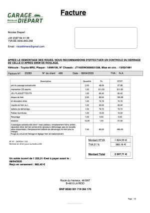 Toyota MR2 SW20 - 1991