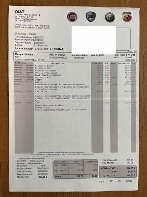 Abarth 595 Pista - 2017