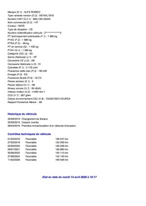 Alfa Romeo 147 GTA - 2004