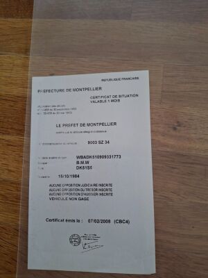 BMW 520i e28 26K km - 1984