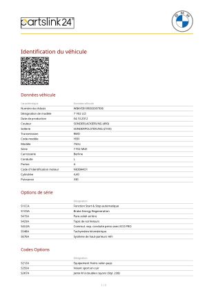 BMW 750Li Individual Pearl Edition - 2013