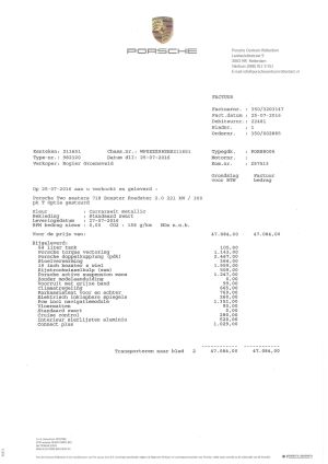 Porsche 718 Boxster - 2016