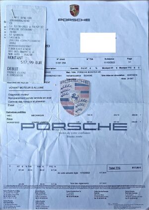 Porsche 718 Boxster - 2016