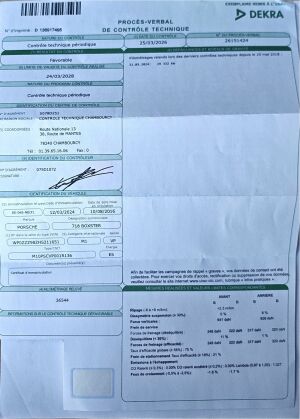 Porsche 718 Boxster - 2016