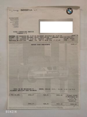 BMW 520i e34 1ère main familiale - 1989