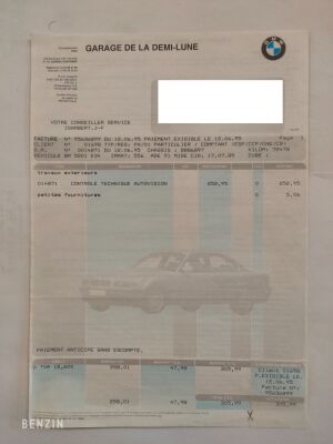 BMW 520i e34 1ère main familiale - 1989