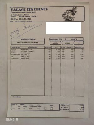 BMW 520i e34 1ère main familiale - 1989