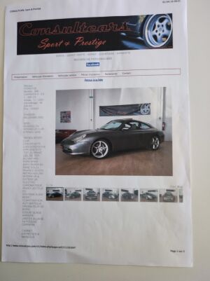 Porsche 911 type 996 Carrera 4  64k km - 2001