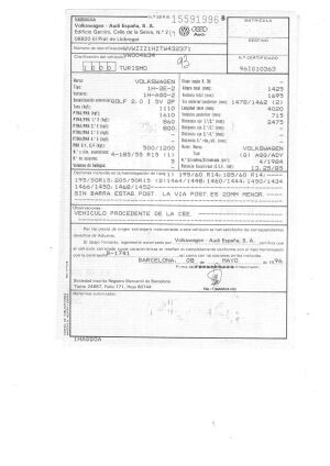 Volkswagen Golf GTi Edition - 1996