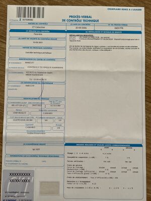 Chevrolet Camaro - 1989