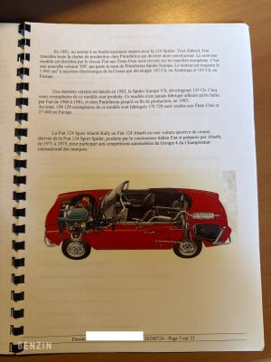 Fiat 124 Spider Europa (Restyle Abarth) - 1973