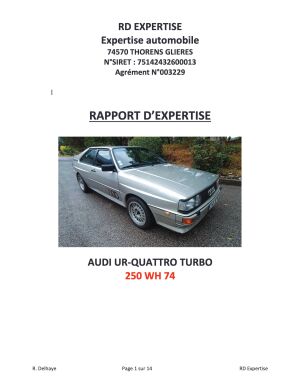 Audi Ur-Quattro - 1985