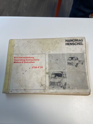Hanomag Henschel F25 Plateau - 1971