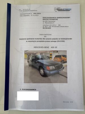 Mercedes-Benz 400SE W140 - 1992