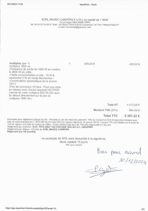 Peugeot Boxer 2.2 HDI L4H2 Aménagé - 2014