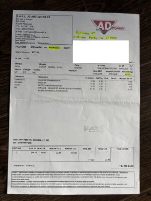 Opel Corsa E OPC Pack Performance - 2015