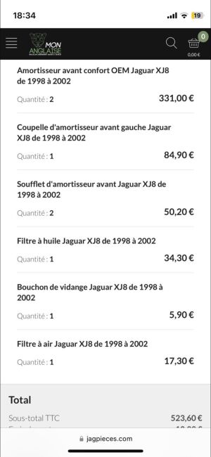 Jaguar XJ8 3.2 - 1998 in vendita all'asta su Benzin – foto 90/94