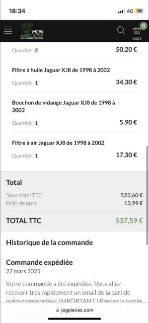 Jaguar XJ8 3.2 - 1998 in vendita all'asta su Benzin – foto 91/94