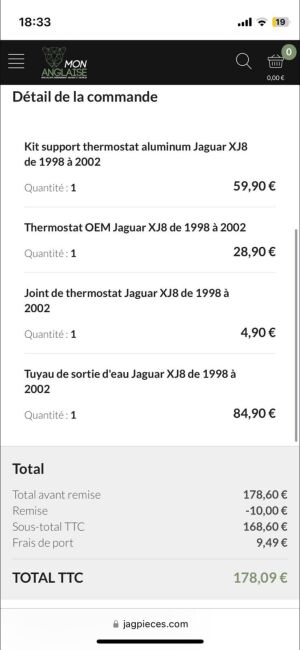 Jaguar XJ8 3.2 - 1998 in vendita all'asta su Benzin – foto 93/94