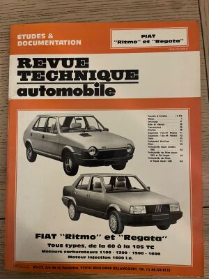 Fiat Ritmo Supercabrio Palinuro 100S - 1986